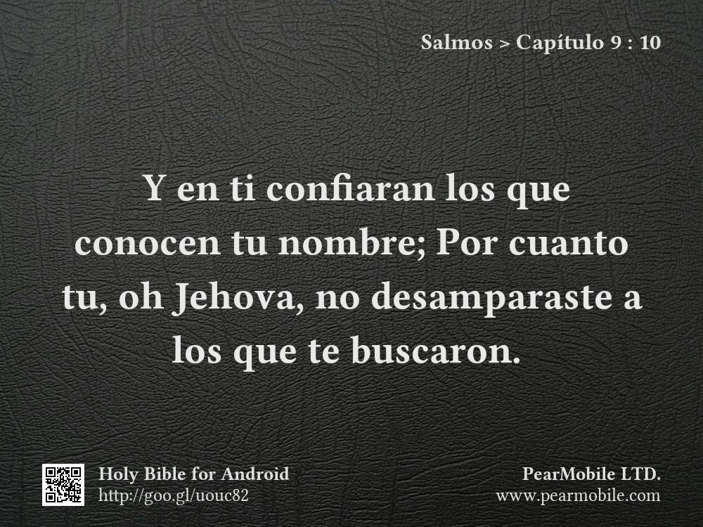 Salmos, Capítulo 9:10